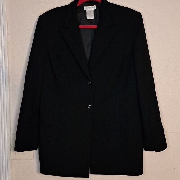 Worthington black blazer jacket size 10 - Picture 1 of 4
